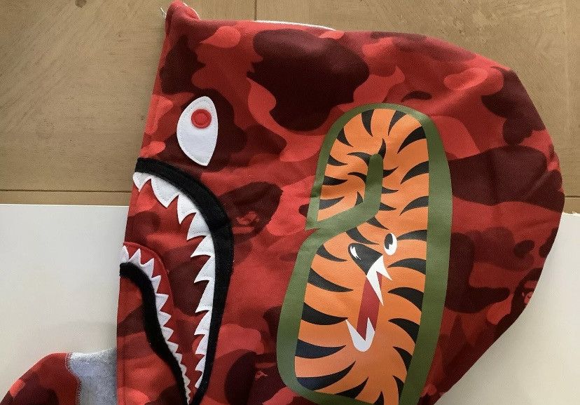 Bape BAPE Color Camo Shark Full Zip Hoodie (FW23) Size US XL / EU 56 / 4 - 4 Thumbnail