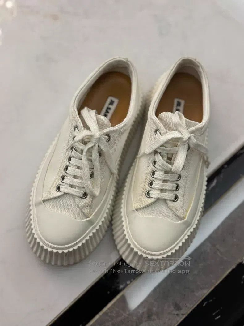 Jil Sander Jil Sander Platform lace-ups Size US 6.5 / IT 36.5 - 1 Thumbnail