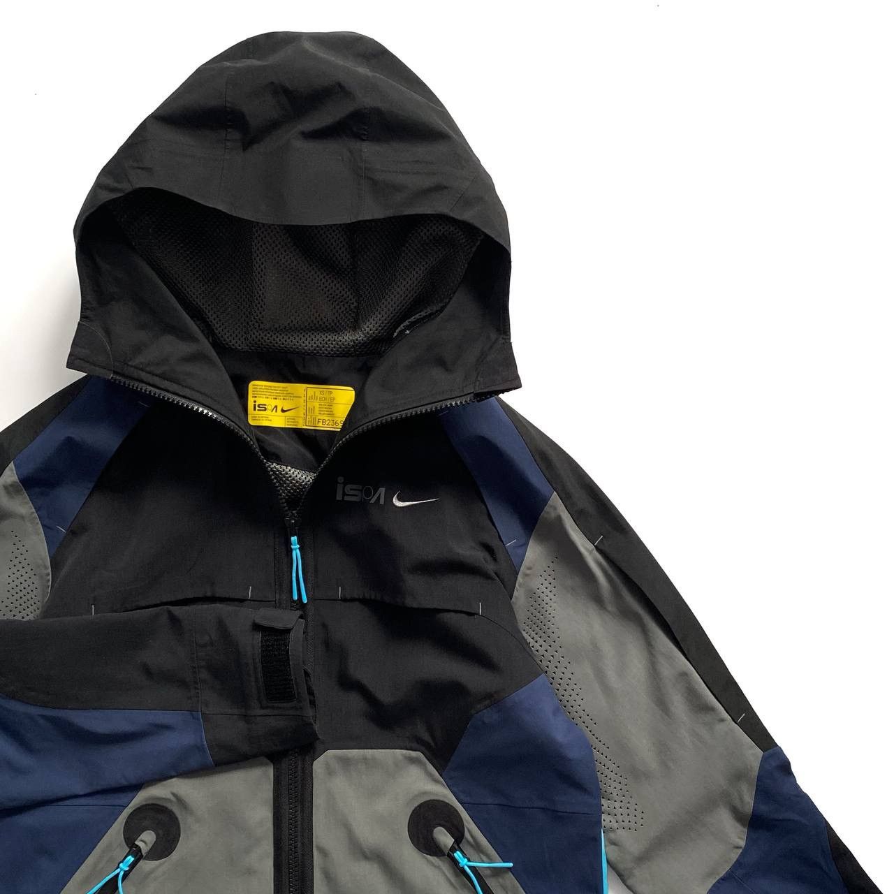 Nike Nike x ISPA Jacket in Black/Navy/Iron Grey Size US XS / EU 42 / 0 - 3 Thumbnail