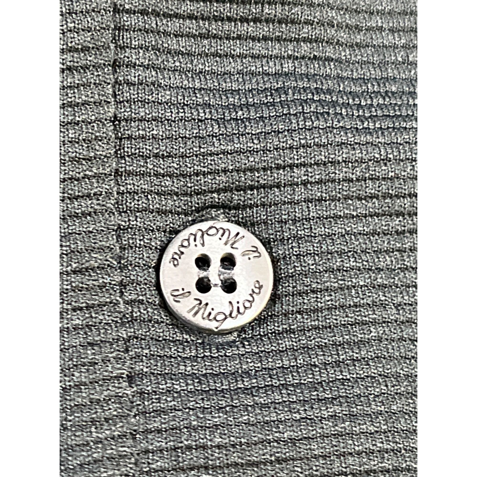 Other Il Migliore Mens Midnight Navy Short Sleeve Button down Size Size US L / EU 52-54 / 3 - 3 Thumbnail