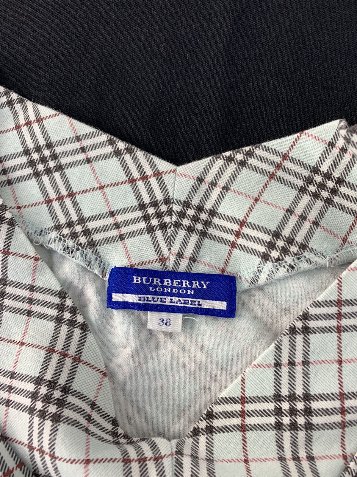 Burberry Burberry London Blue Label Nova Check Monogram Longsleeve Te Size S / US 4 / IT 40 - 5 Thumbnail