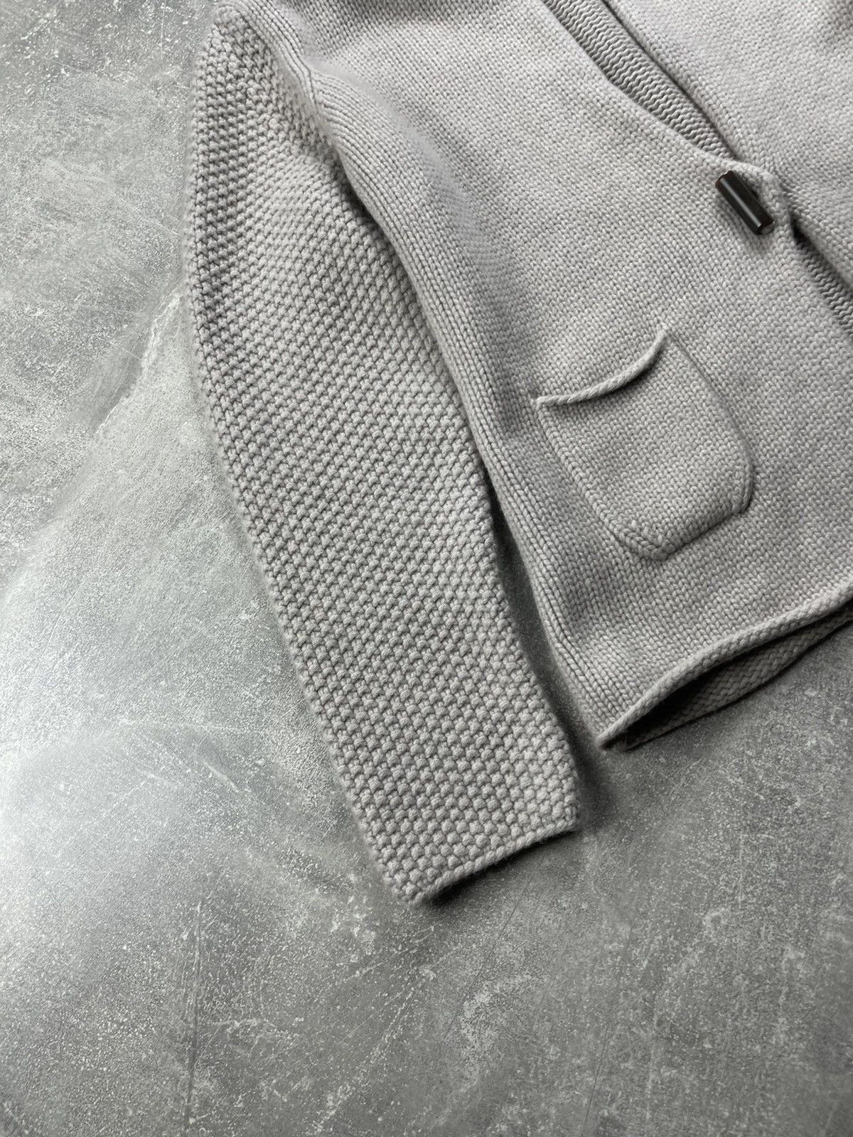 Fabiana Filippi Fabiana Filippi Knit Cardigan Wool Cashmere Blend Gray Size XL / US 12-14 / IT 48-50 - 3 Thumbnail