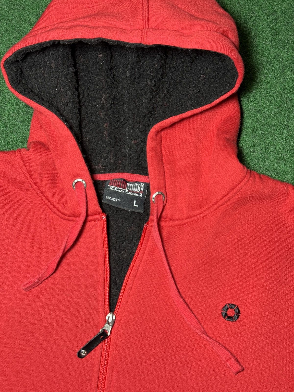 Southpole × Vintage Vtg Y2K Southpole Sherpa Lined Baggy Hip Hop Grunge Hoodie Size US L / EU 52-54 / 3 - 2 Thumbnail
