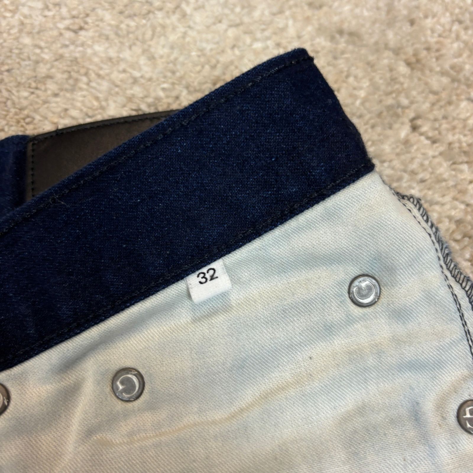 Gustin Gustin California Skinny Selvedge Denim Jeans Men's 32x33 Size US 32 / EU 48 - 7 Thumbnail
