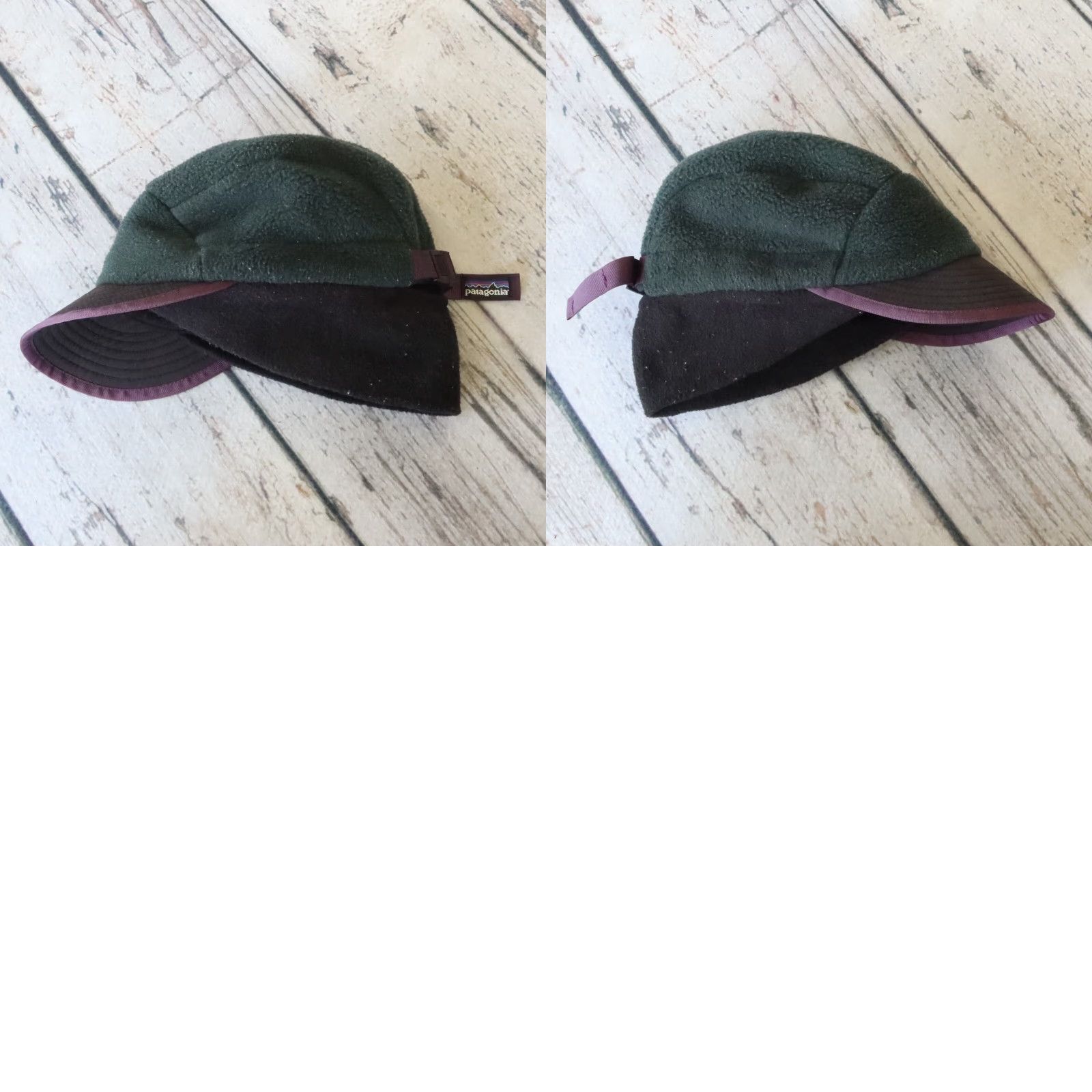 Patagonia VINTAGE Patagonia Synchilla Fleece Duck Bill Hat Cap L Green Hat Mens Size US L / EU 52-54 / 3 - 8 Thumbnail