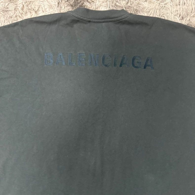 Balenciaga Balenciaga Embroidered logo short sleeve Size US XS / EU 42 / 0 - 4 Thumbnail