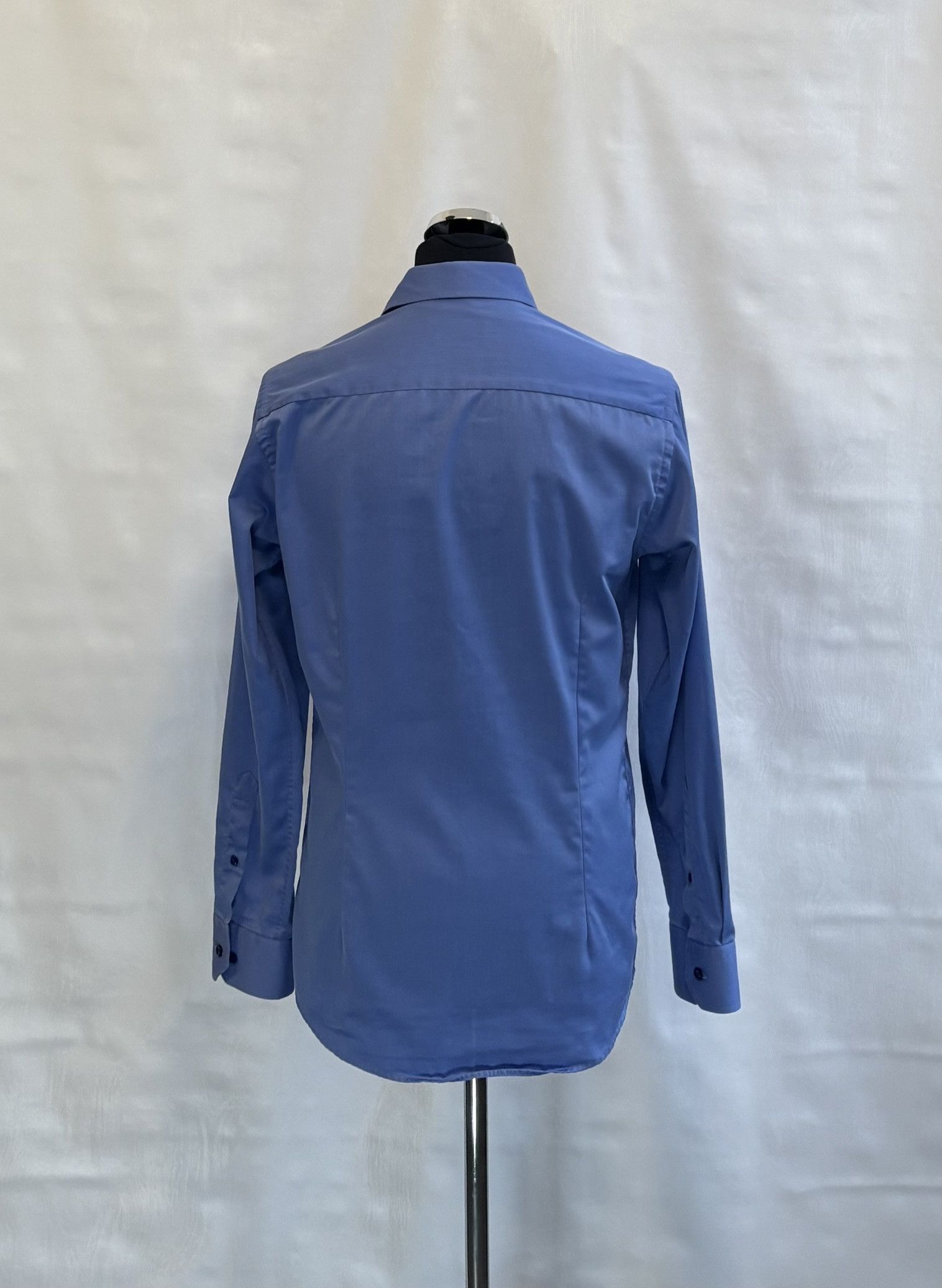 Eton Eton Slim Blue Shirt Size 40 Size US M / EU 48-50 / 2 - 2 Thumbnail