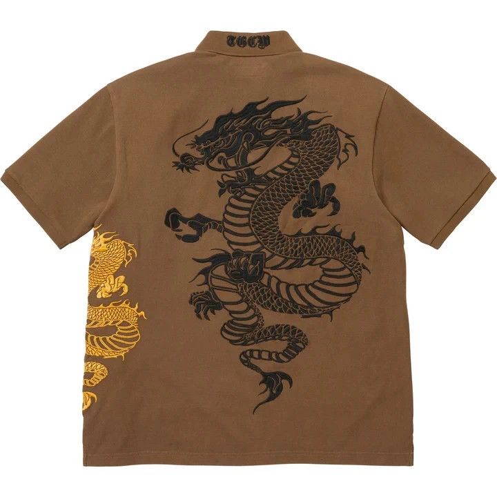 Supreme × The Great China Wall Supreme x The Great China Wall Dragon Polo Sz M Brown Size US M / EU 48-50 / 2 - 3 Thumbnail