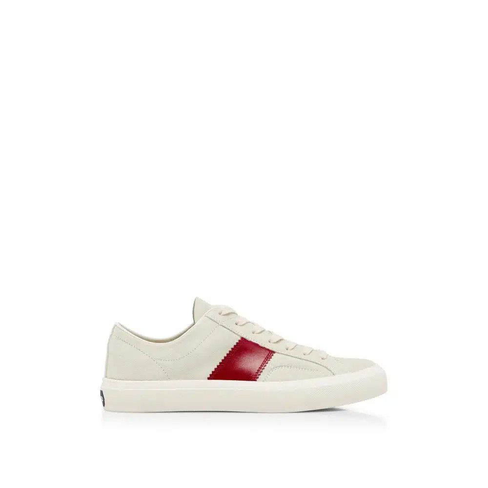 Tom Ford o1loc1c1124 J0974 Cambridge Low-Top Sneakers in White Size US 11 / EU 44 - 1 Thumbnail
