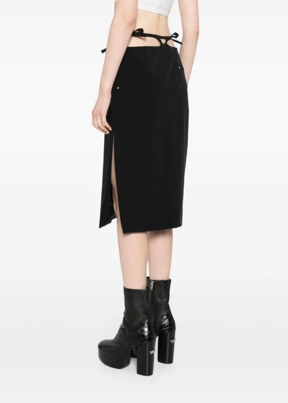 Heliot Emil FREE TAX! Bondage String Midi Skirts Size 36" / US 14 / IT 50 - 1 Thumbnail