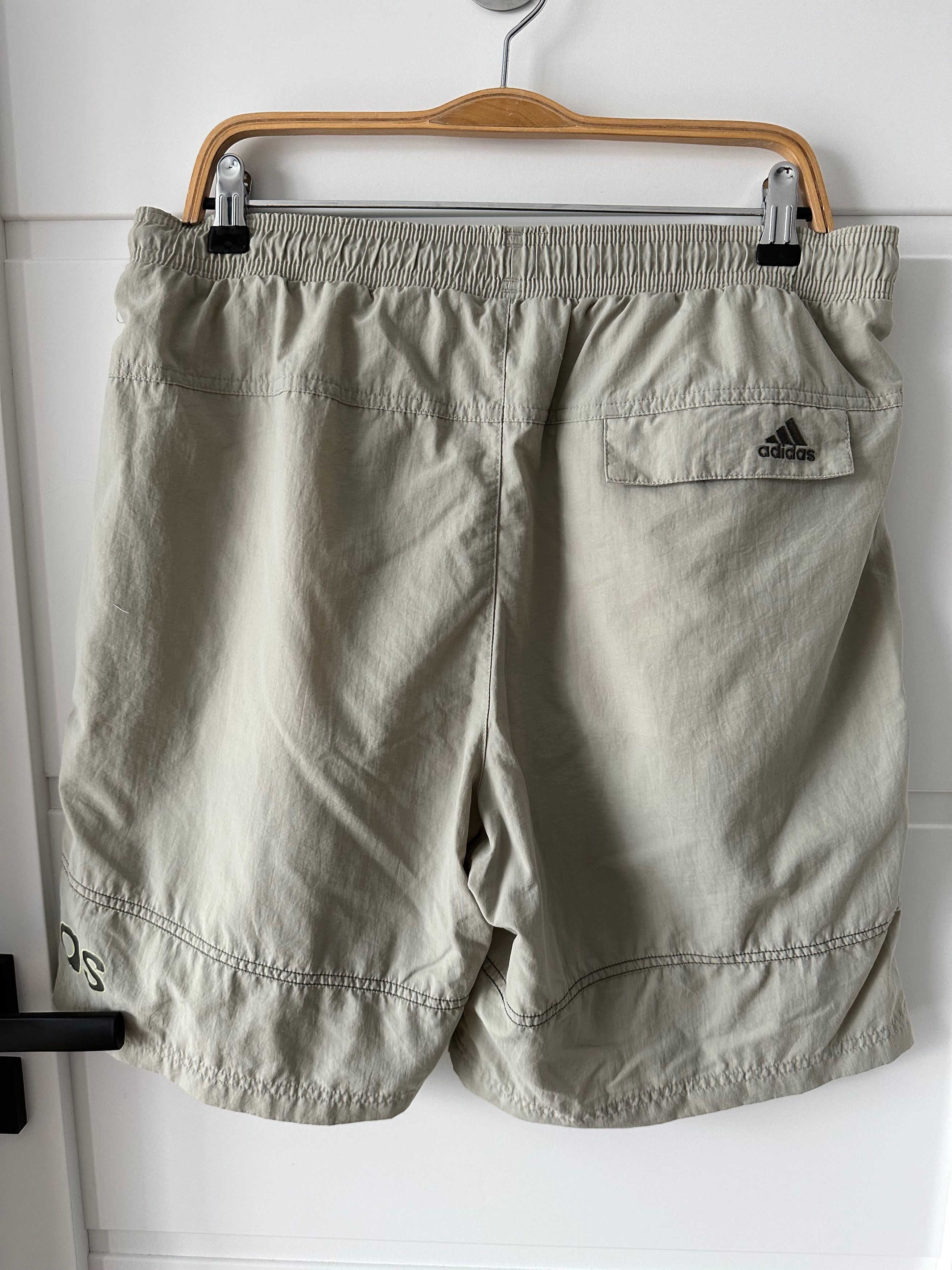 Adidas 00's Adidas swim shorts nylon vintage big logo Size US 32 / EU 48 - 5 Thumbnail
