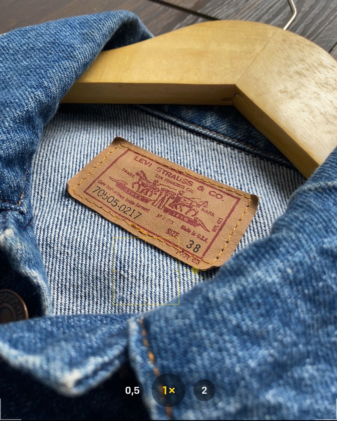 Levi's Vintage Clothing RARE VINTAGE 90s LEVI’S 70505-0217 Size US M / EU 48-50 / 2 - 3 Thumbnail