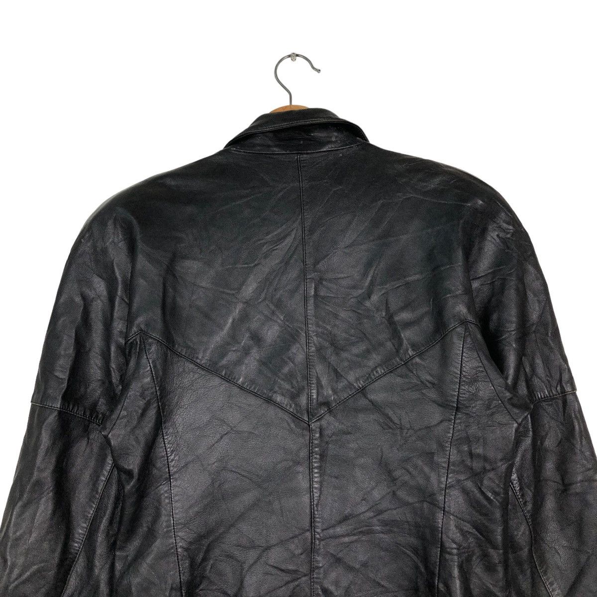 Japanese Brand 🔥Vintage Biker Leather Jacket Vino Deporte Issey Miyake Size US M / EU 48-50 / 2 - 8 Thumbnail