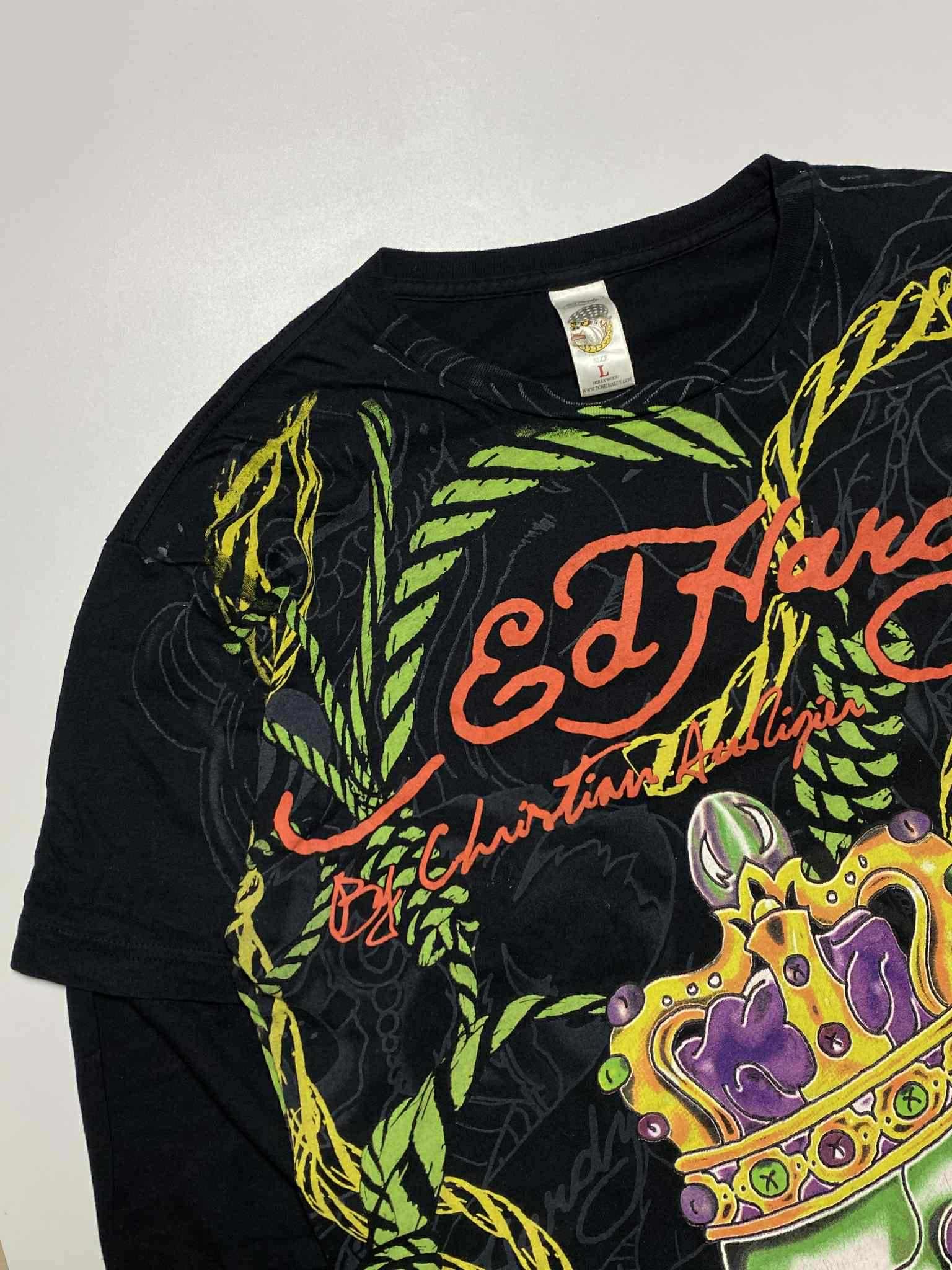 Ed Hardy Ed Hardy - AOP Long Sleeve T-Shirt Size US L / EU 52-54 / 3 - 4 Thumbnail