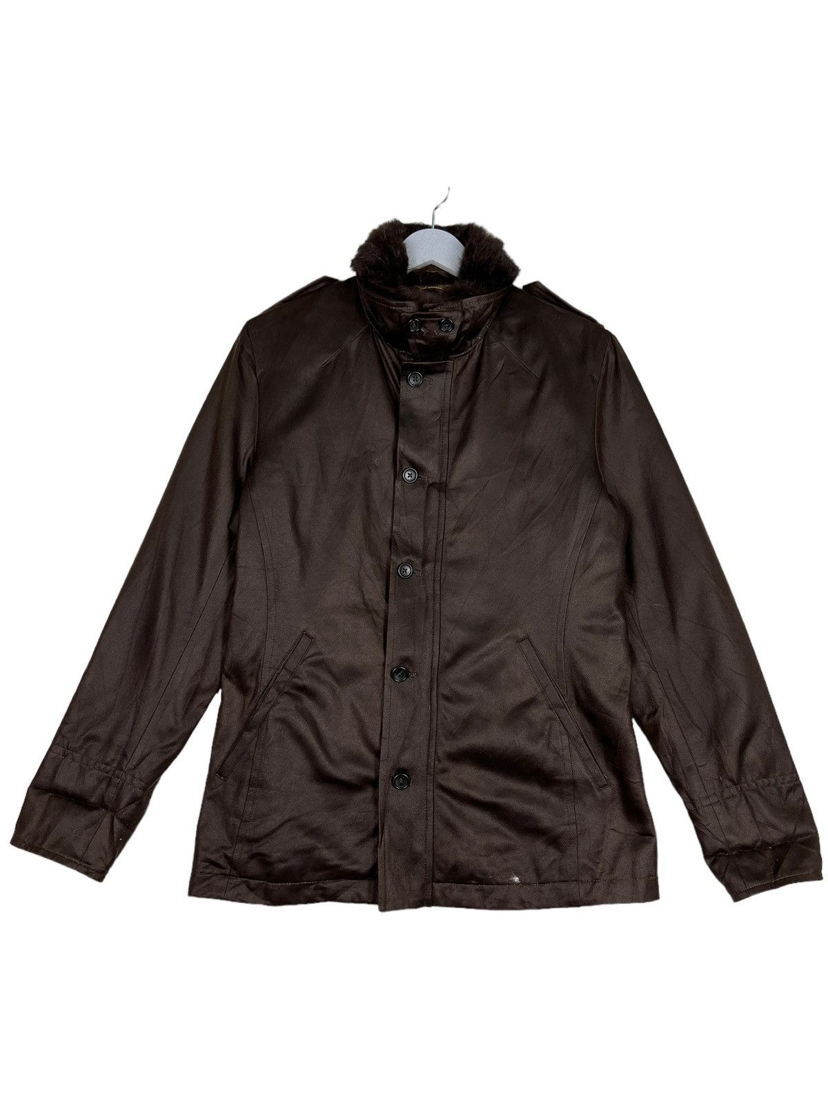 Takeo Kikuchi 🔥 TAKEO KIKUCHI BROWN BLOUSON JACKET Size US M / EU 48-50 / 2 - 3 Thumbnail