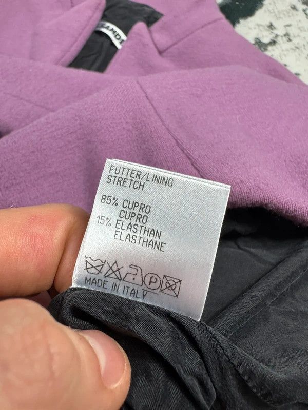 Jil Sander Jil Sander cupro jacket purple lilac 34 silk viscose Size XXS / US 00 / IT 34 - 5 Thumbnail