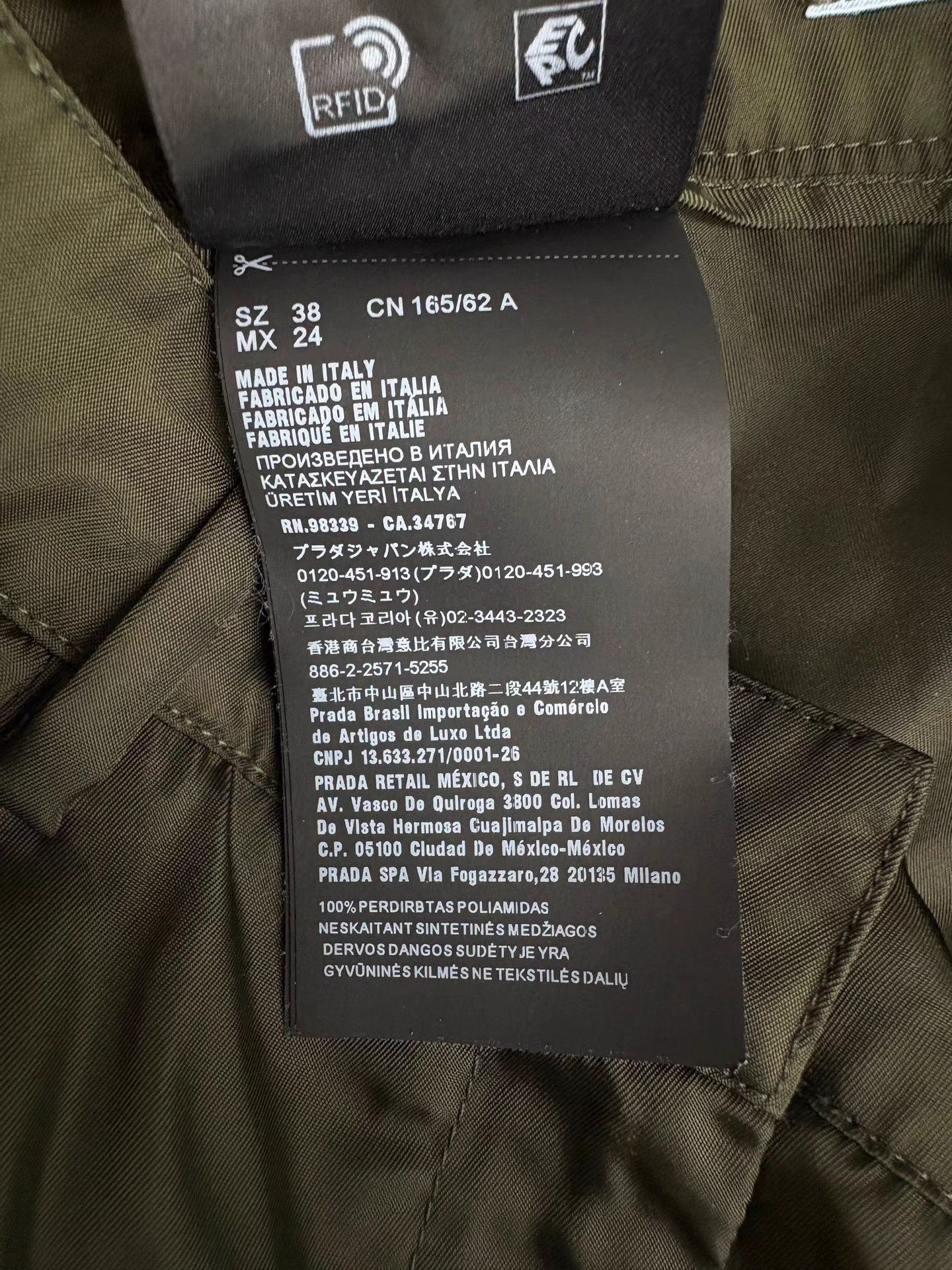 Prada PRADA Nylon Triangle Logo Cargo Pants Size 38" / US 16 / IT 52 - 5 Thumbnail