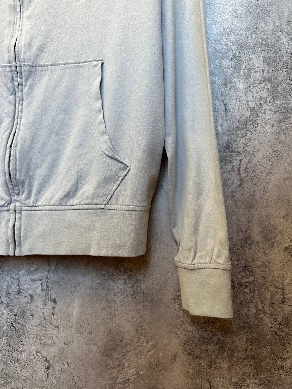 Allsaints ALLSAINTS Brace Hoody Lightweight Full Zip Gray Long Sleeve Size US M / EU 48-50 / 2 - 9 Thumbnail