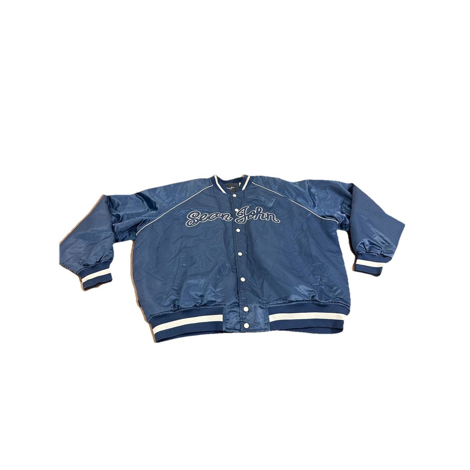 Sean John Vintage Sean John Puffer Jacket Bomber Varsity Coat Y2K Hip Size US XXL / EU 58 / 5 - 1 Thumbnail