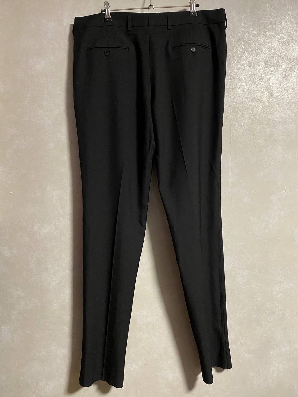 Saint Laurent Paris Saint Laurent Paris black dress pants Size 54R - 2 Thumbnail