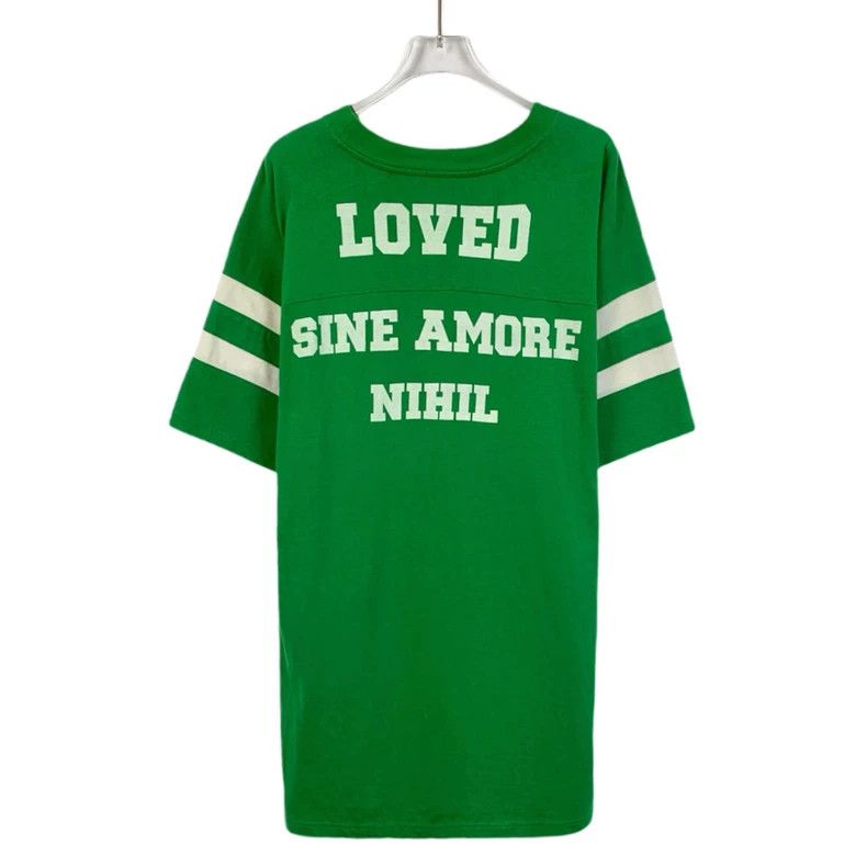 Gucci Gucci Green letter printed round-neck cotton short-sleeved Size US S / EU 44-46 / 1 - 2 Thumbnail
