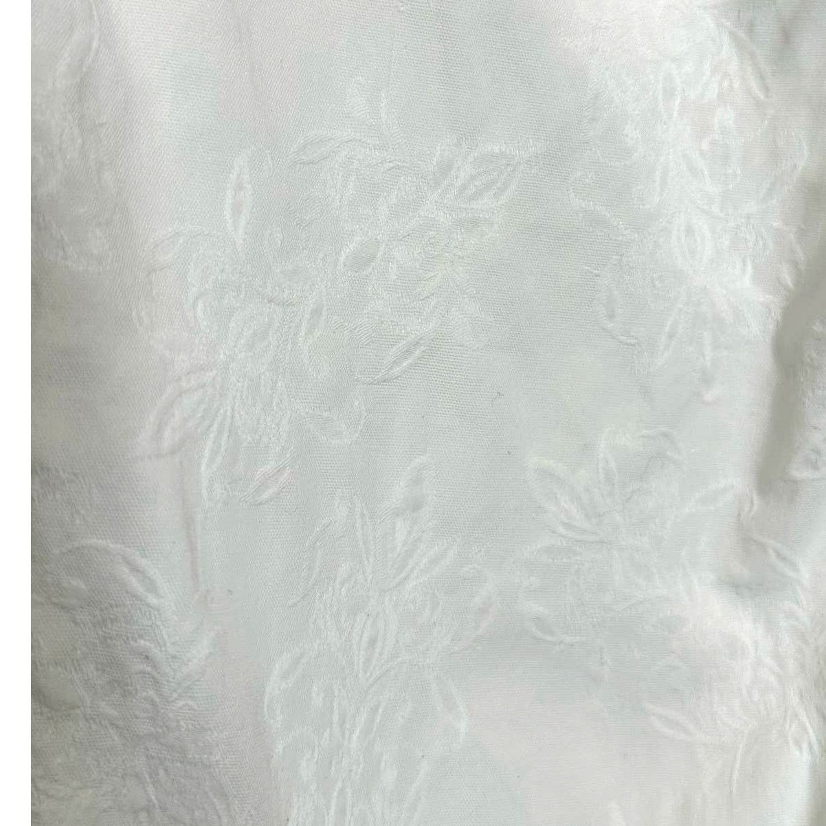 Jones New York Jones New York white floral textured cropped pants size 6 Size 28" / US 6 / IT 42 - 7 Thumbnail