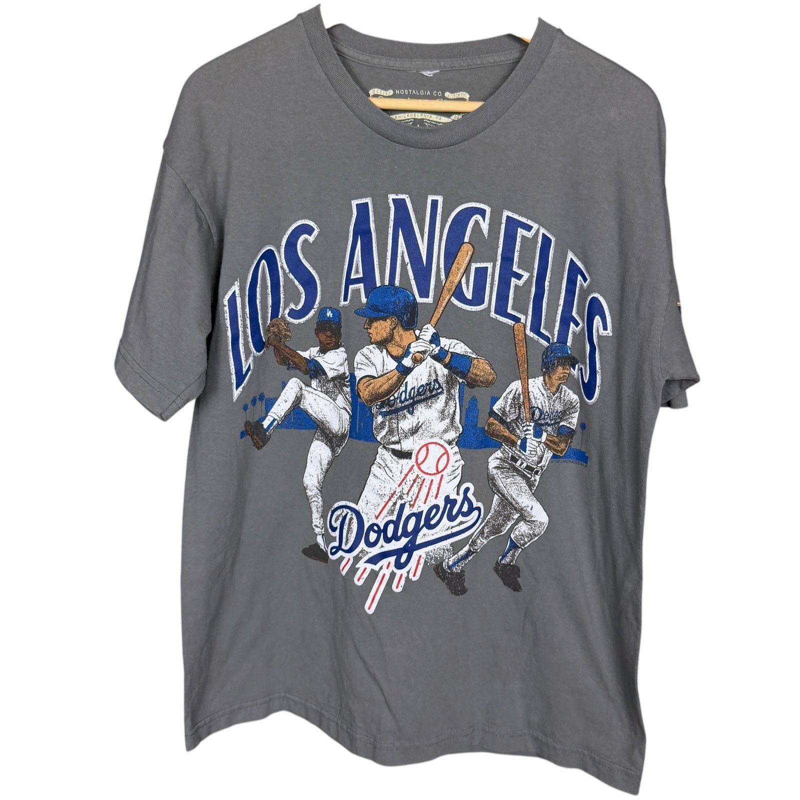 Mitchell & Ness Los Angeles Dodgers Men’s L Mitchell & Ness T-Shirt 2 Sided Size US L / EU 52-54 / 3 - 6 Thumbnail