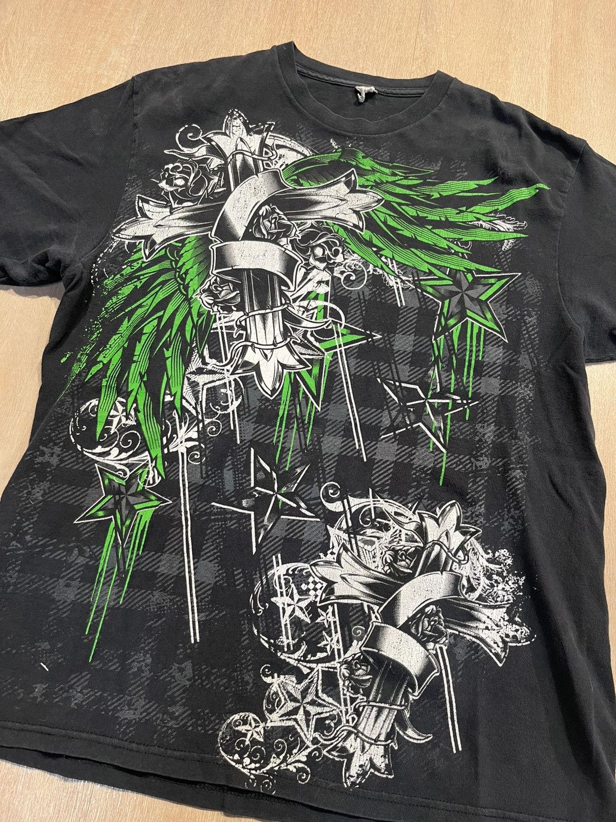 Affliction Y2K Affliction Style Shirt Large Size US L / EU 52-54 / 3 - 1 Thumbnail