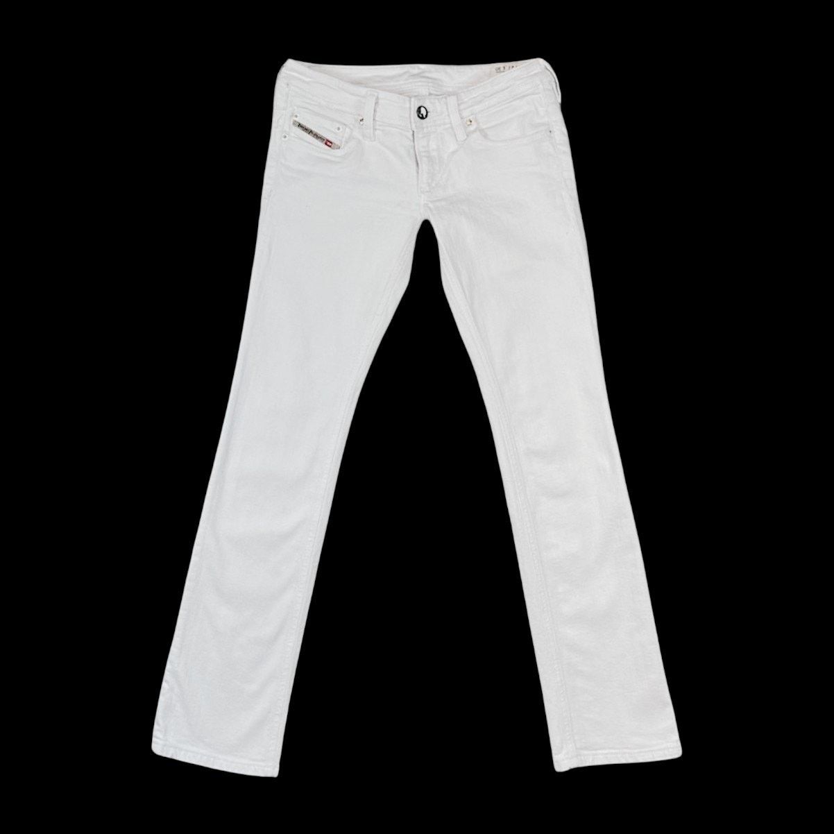 Diesel Diesel White Jeans | Size W27 L30 | Small Size 27" / US 4 / IT 40 - 1 Thumbnail