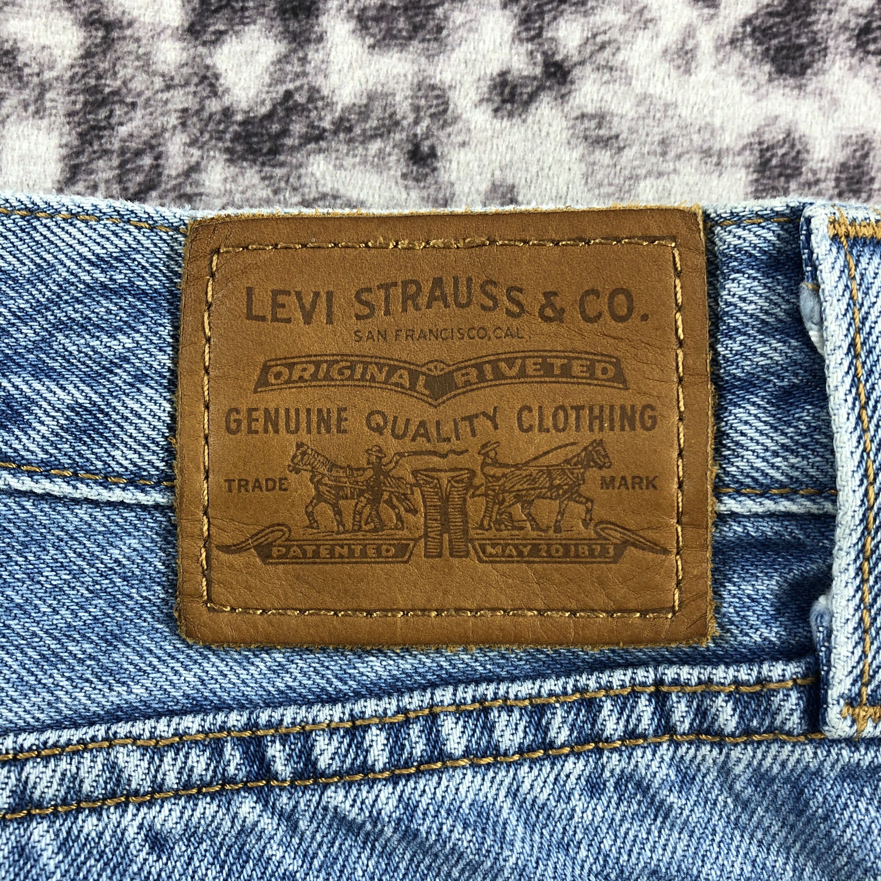Levi's Vintage Blue Wash Levis 501 Jeans-JM3092 Size 29" - 6 Thumbnail