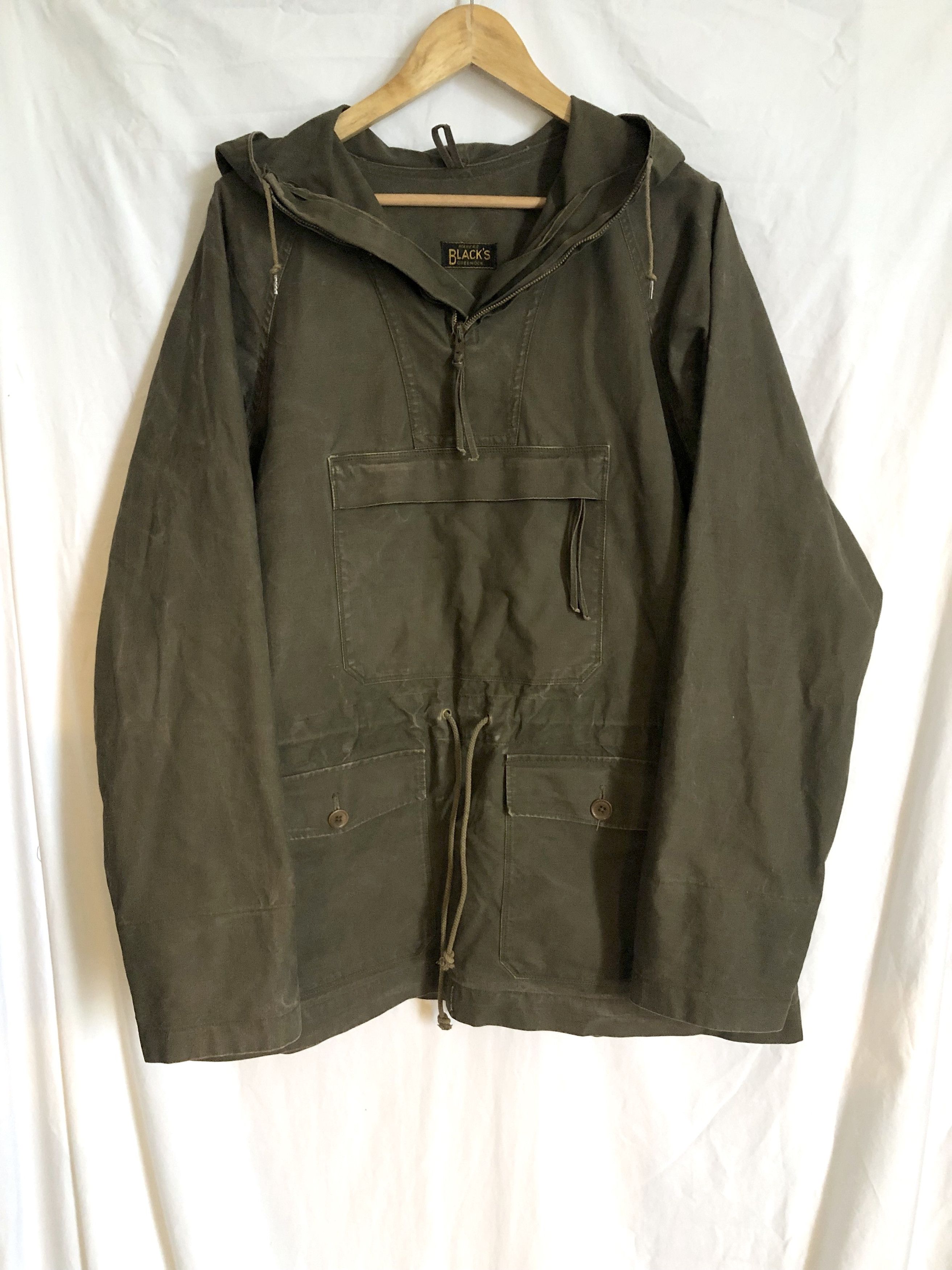 ジャケット・アウター 60's blacks greenock mountain smock Vintage 1960s Blacks of Greenock Makers British Smock Windproof