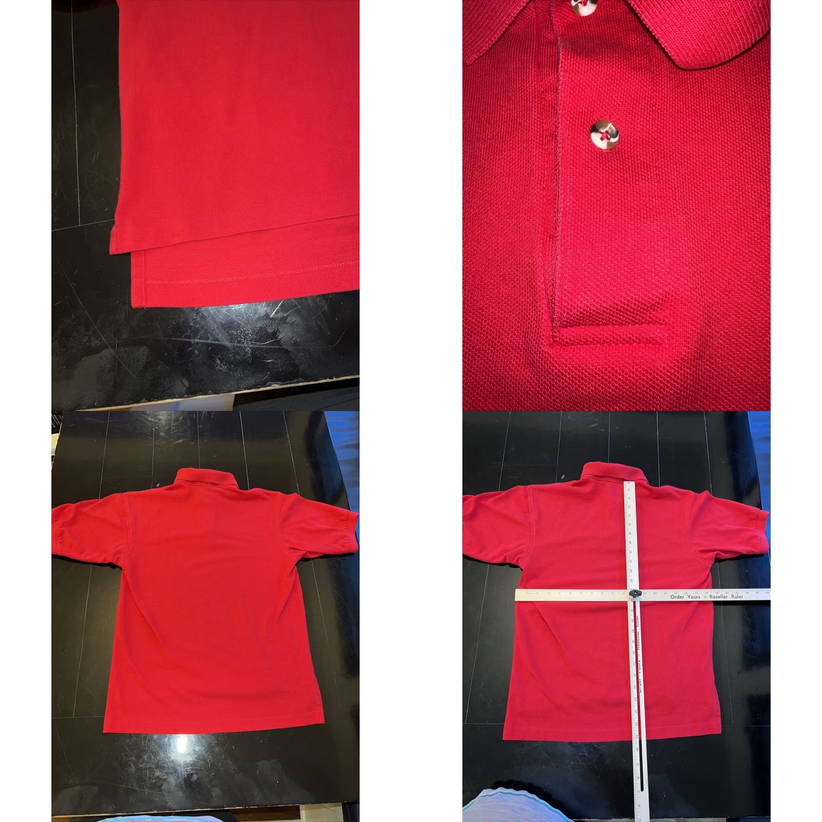 Vintage VINTAGE Outer Banks Polo Shirt Canoe Club Waikiki Hawaii Red 100% Cotton Short Sleeve Collared Logo Limited Edition Mens Small Size US S / EU 44-46 / 1 - 8 Thumbnail