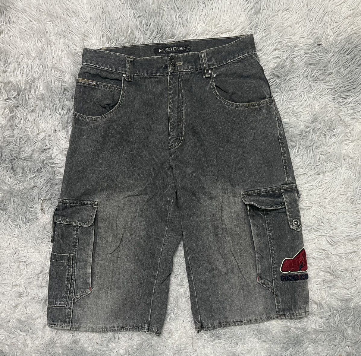 Hobo 2000s HOBO DENIM JORTS PANT RARE Size US 31 - 7 Thumbnail