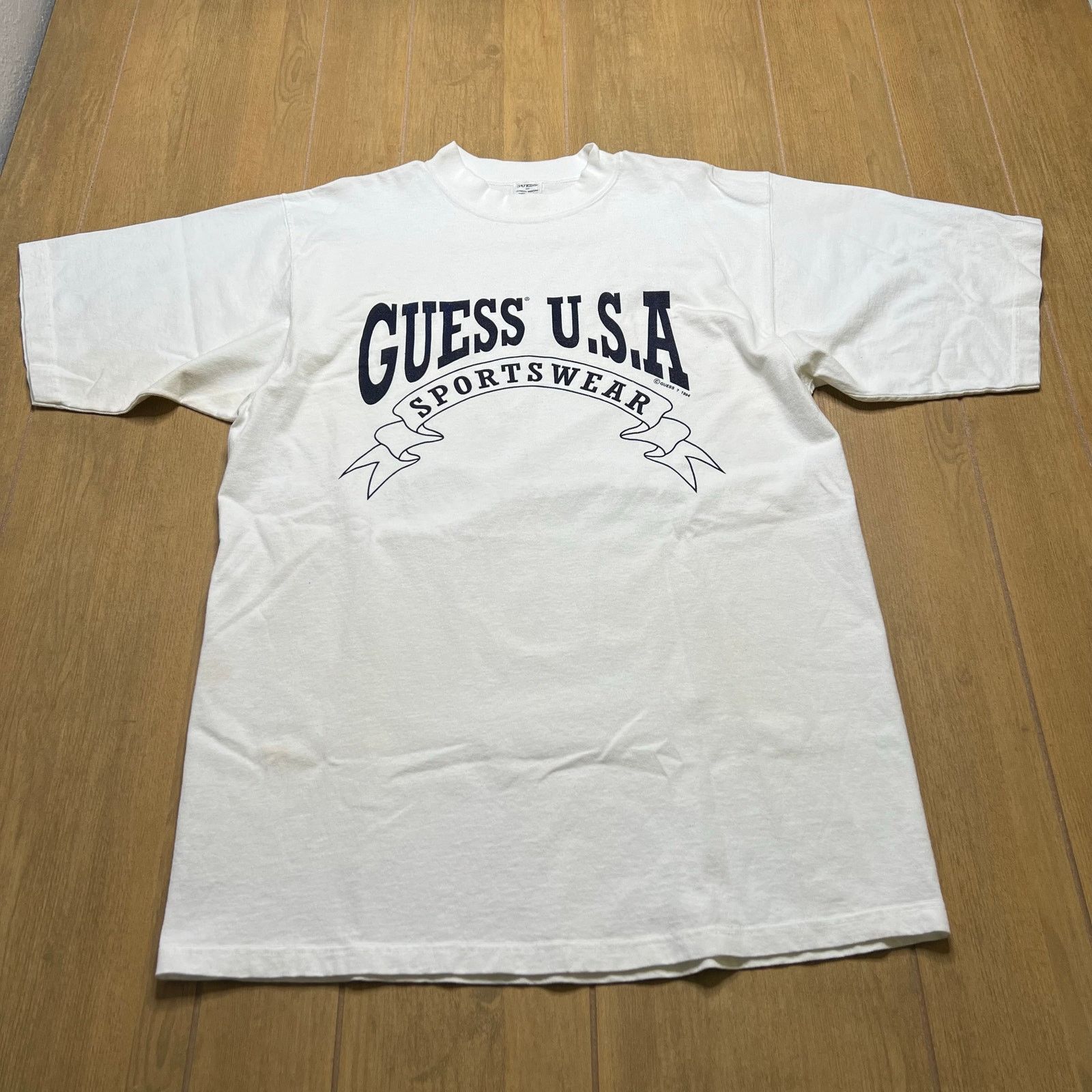 Guess Vintage GUESS USA By Georges Marciano T Shirt 90s 1994 XL Size US XL / EU 56 / 4 - 1 Thumbnail