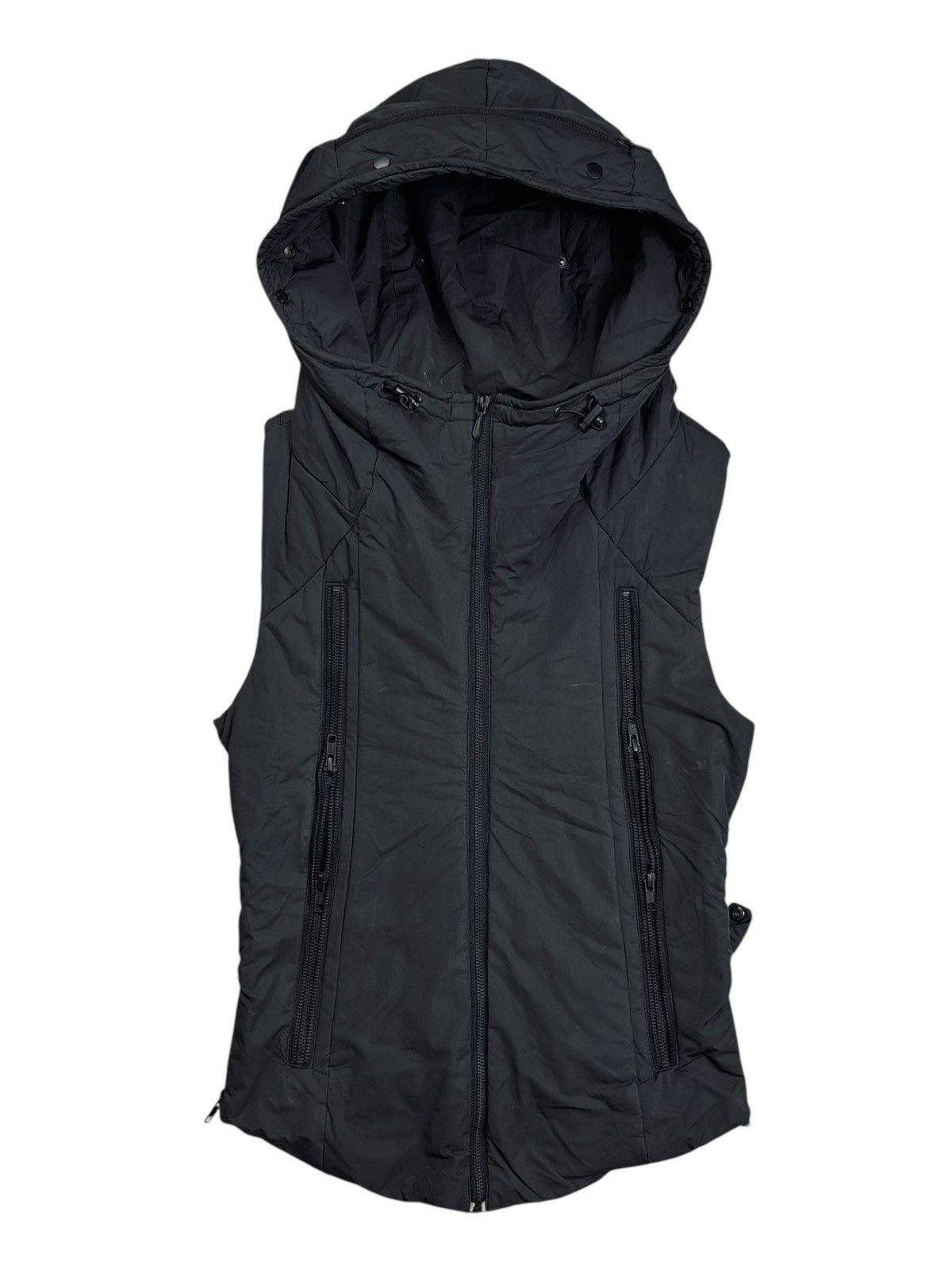 BUFFALO BOBS 2000s Buffalo Bobs Apocalypse Multizips Hooded Vest Jacket Size US S / EU 44-46 / 1 - 1 Thumbnail