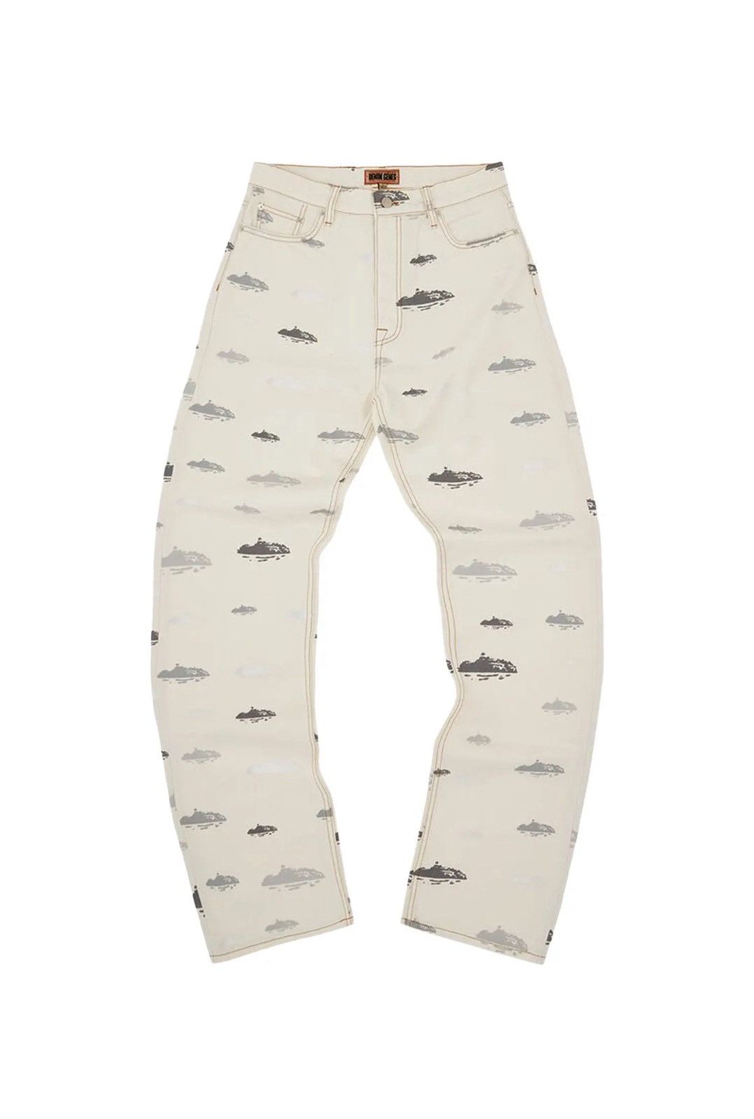 Corteiz Corteiz Alcatraz Pattern Denim Jeans White Large Size US 34 / EU 50 - 12 Thumbnail