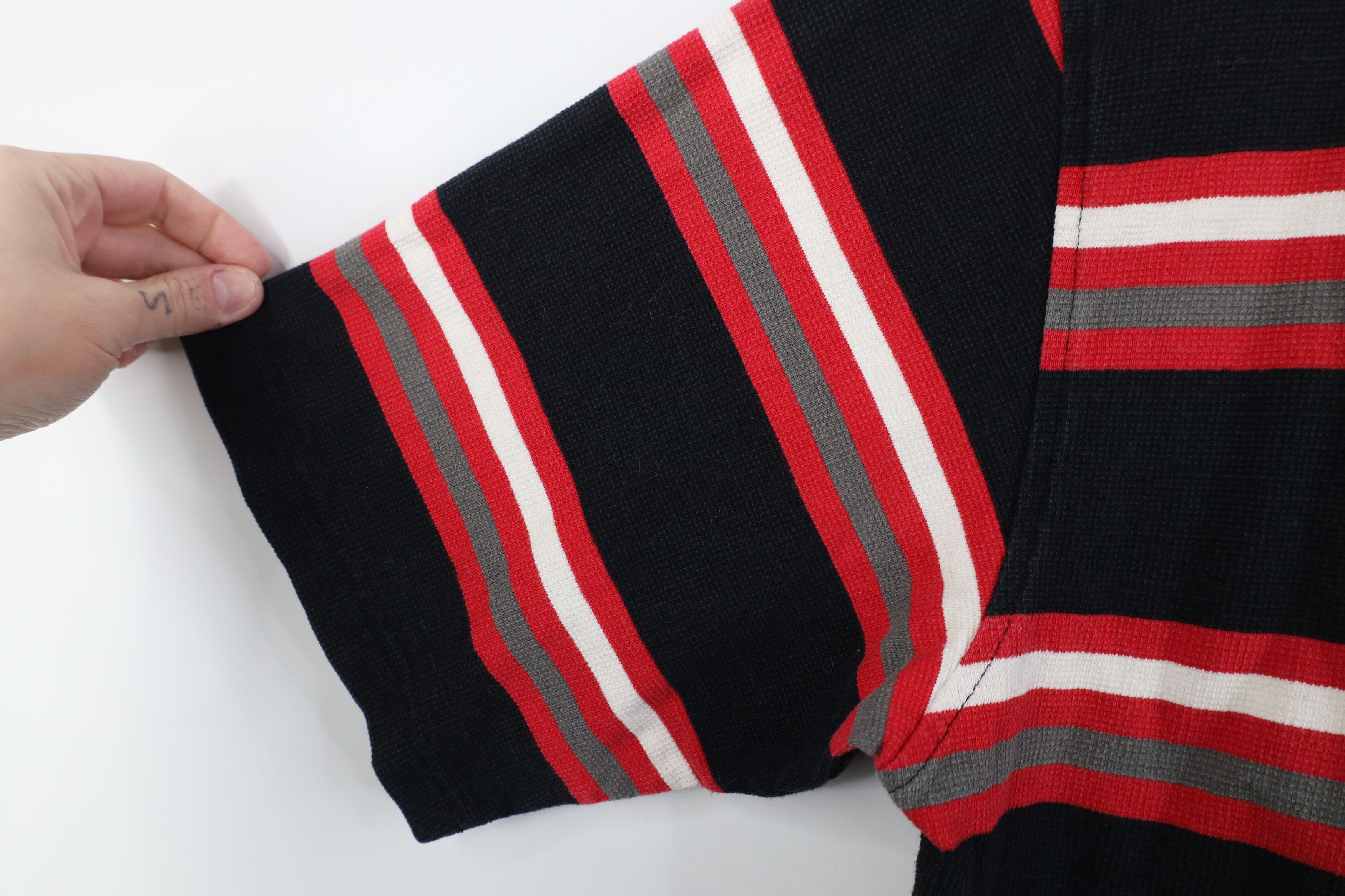 Southpole Vintage 90s Y2K Southpole Thermal Waffle Knit Golf Polo Size US L / EU 52-54 / 3 - 10 Thumbnail