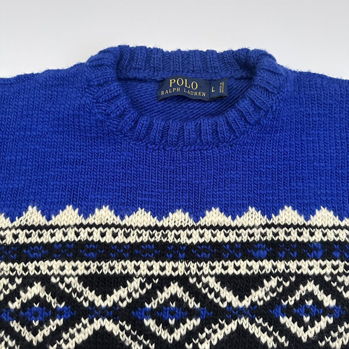 Polo Ralph Lauren Polo Ralph Lauren Fair Isle Merino Wool Sweater Men’s Large Size US L / EU 52-54 / 3 - 7 Thumbnail