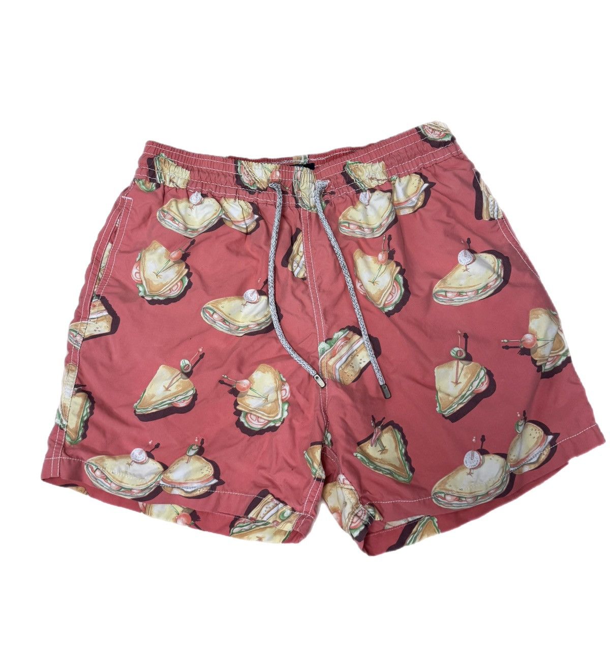 Swims × Vilebrequin Vilebrequin Swim Trunks Sandwich Burger Coloring L size men Size US 34 / EU 50 - 1 Thumbnail