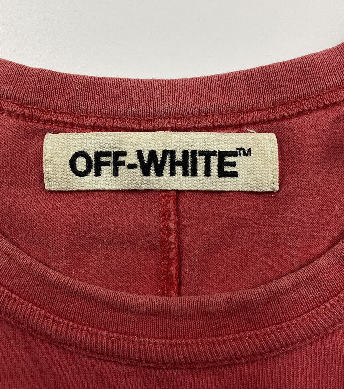 Off-White Off White Brushed Diagonal Oversized Shirt Size US M / EU 48-50 / 2 - 7 Thumbnail