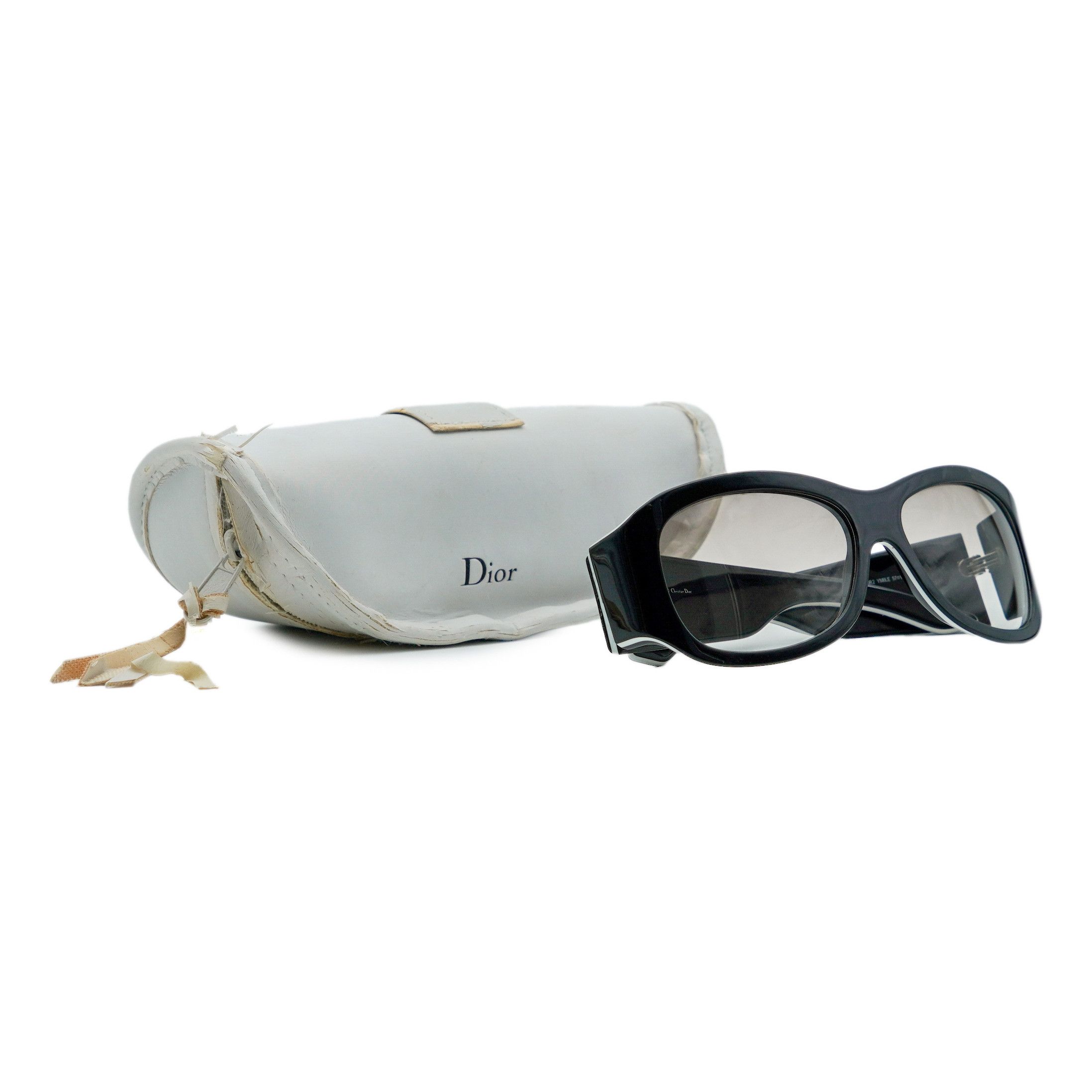 Dior Lovingly Dior 2 sunglasses Vintage Lovingly Dior 2 Galliano Black Heart Logo Sunglasses main image 3