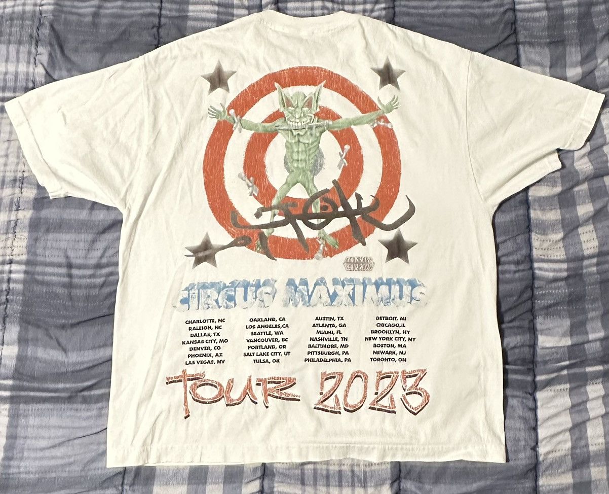 Travis Scott Travis Scott Circus Maximus Tee Size US XL / EU 56 / 4 - 2 Thumbnail