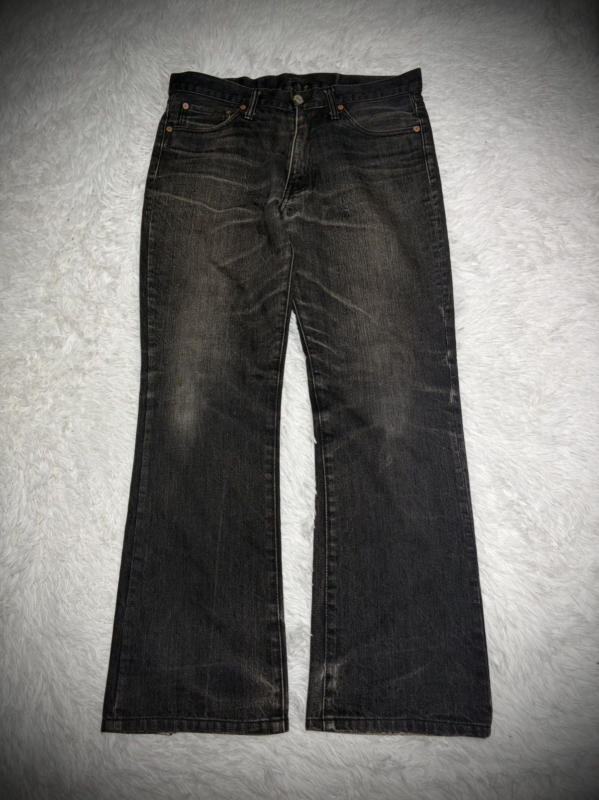 Vintage Vintage Maruni Western 77 Bootcut Flared raw denim Size US 32 / EU 48 - 1 Thumbnail