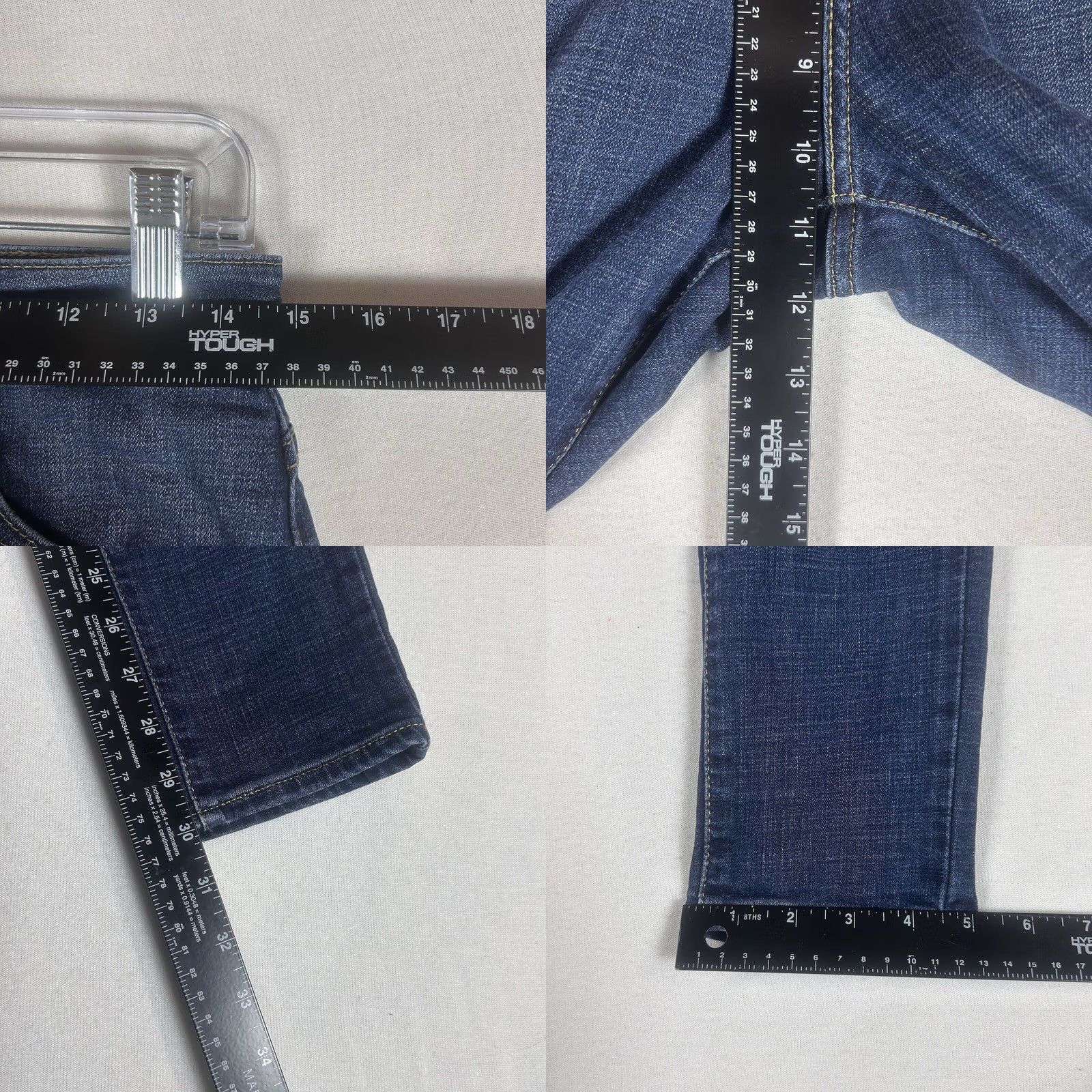 Levi's Levi’s 721 High Rise Skinny Jeans Womens 28 Blue Denim Casual 30" Inseam Size 28" / US 6 / IT 42 - 9 Thumbnail