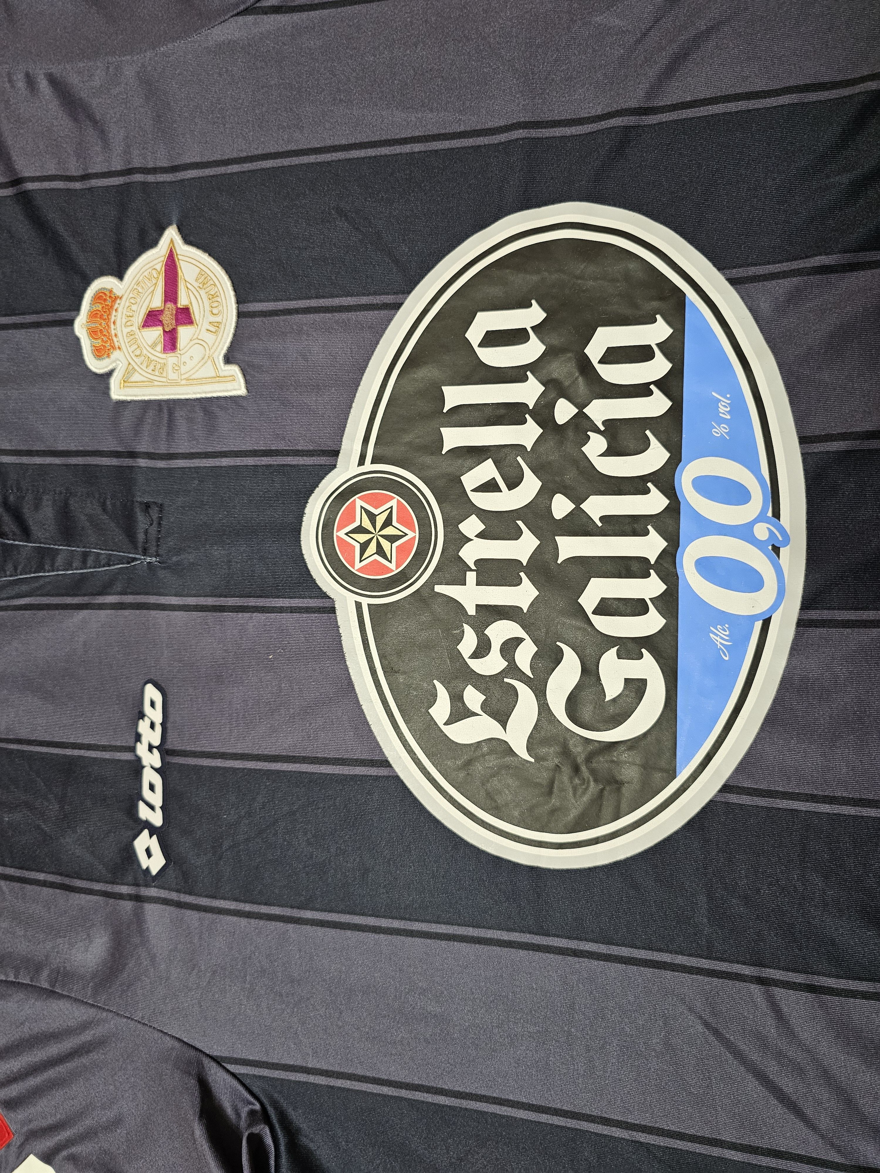 Lotto Sport DEPORTIVO LA CORUNA 2013 2014 AWAY FOOTBALL SOCCER JERSEY Size US XL / EU 56 / 4 - 3 Thumbnail
