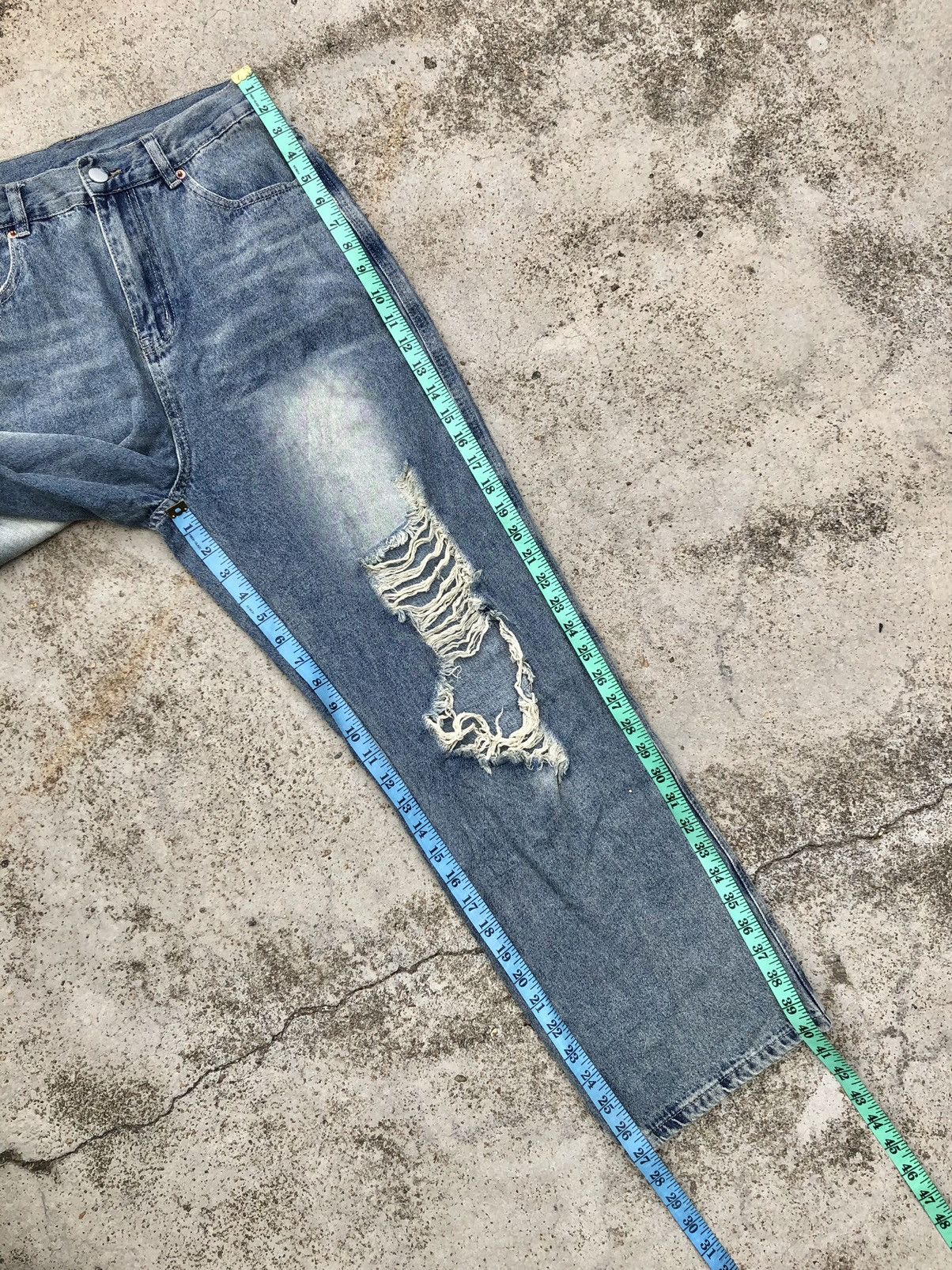 Other BAGGY DISTRESSED DENIM Size US 28 / EU 44 - 8 Thumbnail