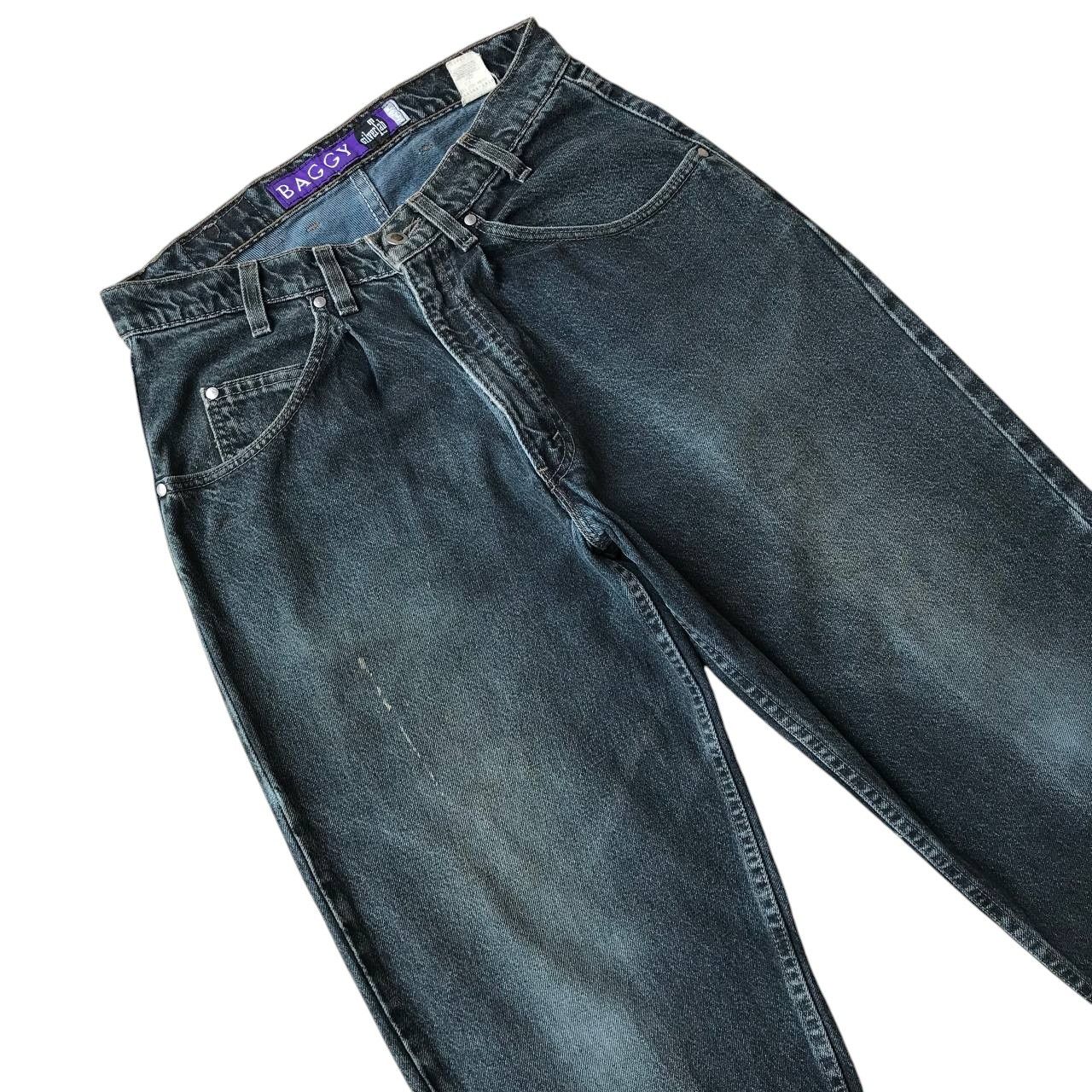 Levi's VINTAGE 1995 LEVIS SILVERTAB BAGGY FIT FADED BLACK Size US 32 / EU 48 - 4 Thumbnail
