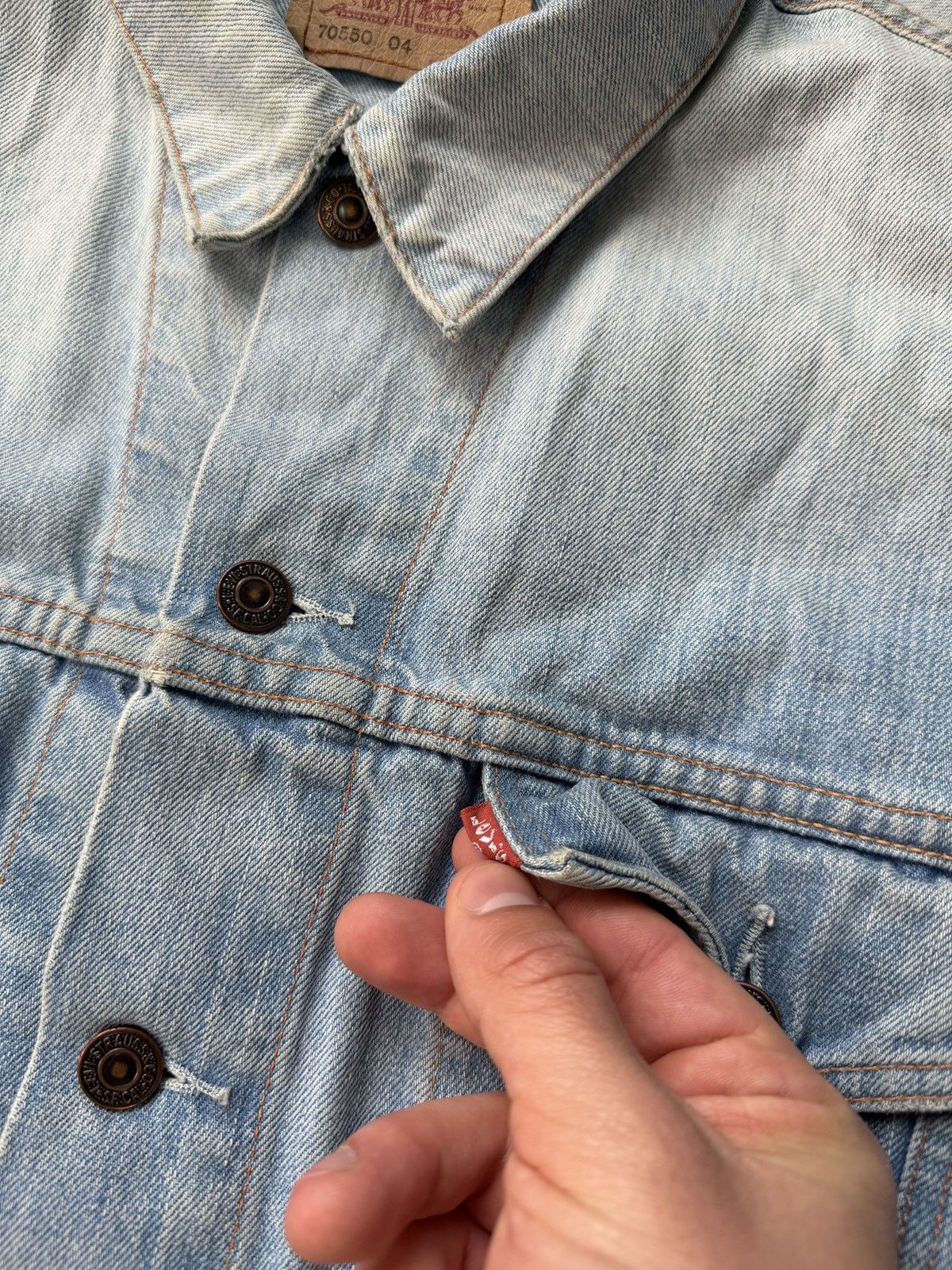 Levi's Levis Vintage Denim Jacket Size US XL / EU 56 / 4 - 6 Thumbnail