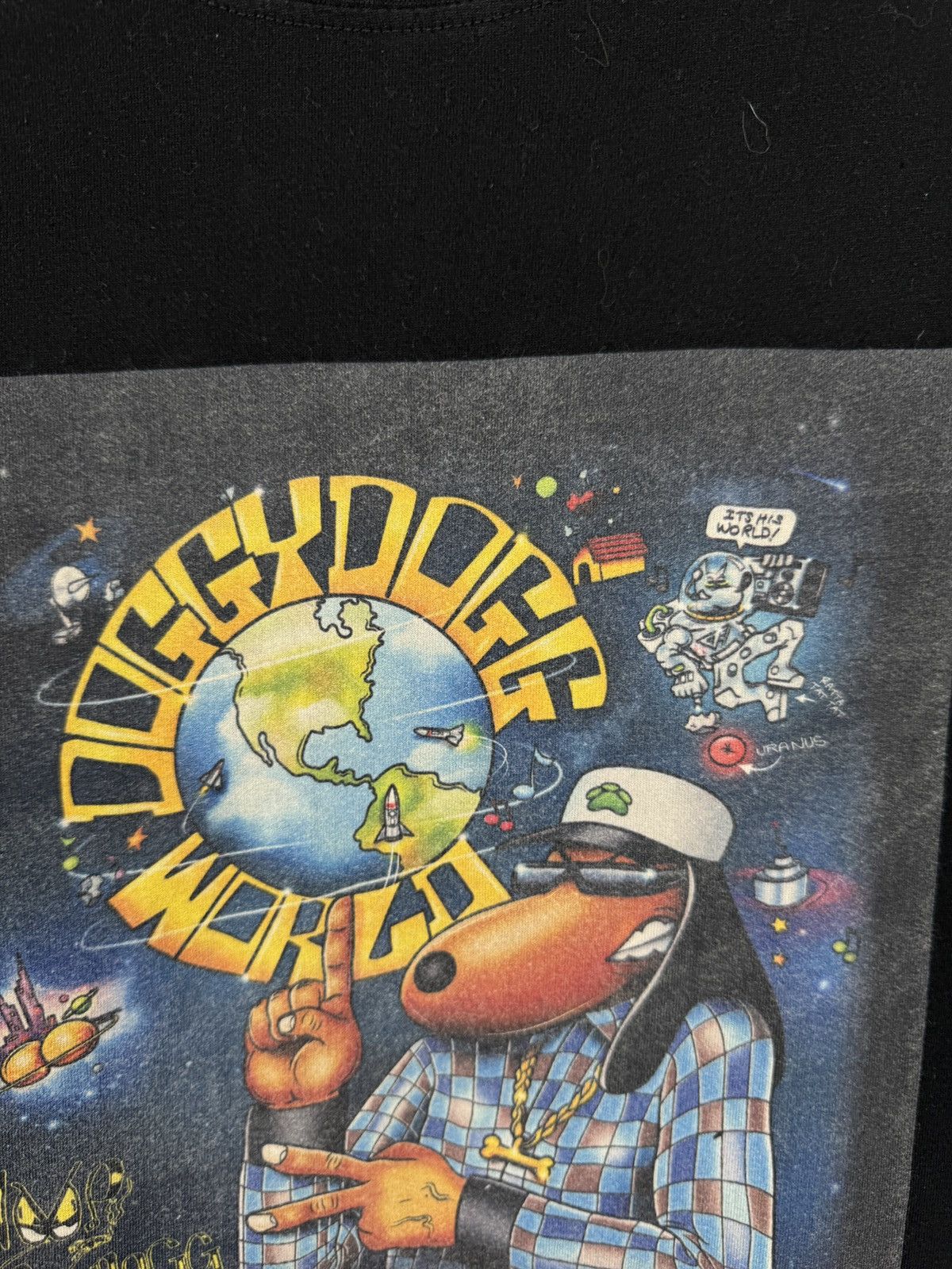 Band Tees Death Row Records Snoop Doggy Dogg World tour band tee Size US L / EU 52-54 / 3 - 4 Thumbnail