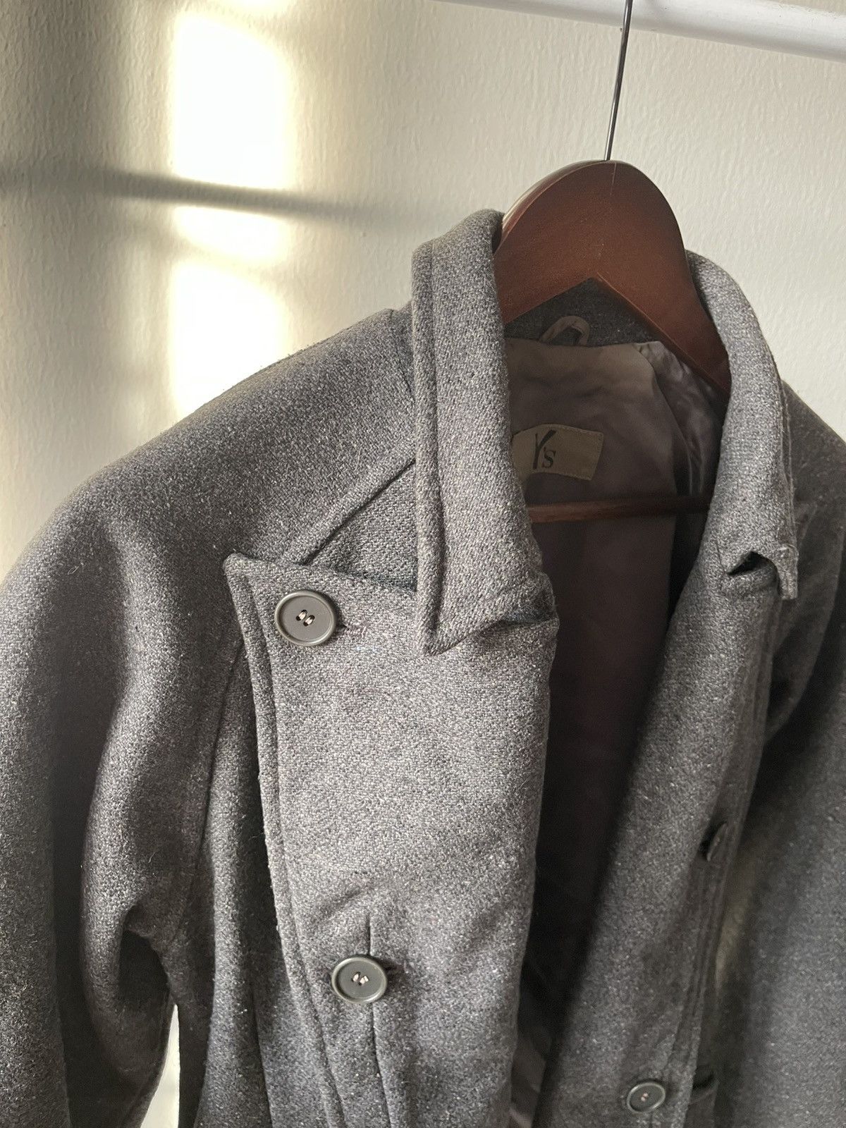 Yohji Yamamoto Rare 80s Yohji Yamamoto Asymmetrical Jacket Size US S / EU 44-46 / 1 - 17 Thumbnail